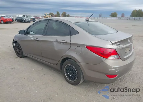 2012 Hyundai Accent Gls из США, поврежденный, VIN KMHCT4AE8CU205435